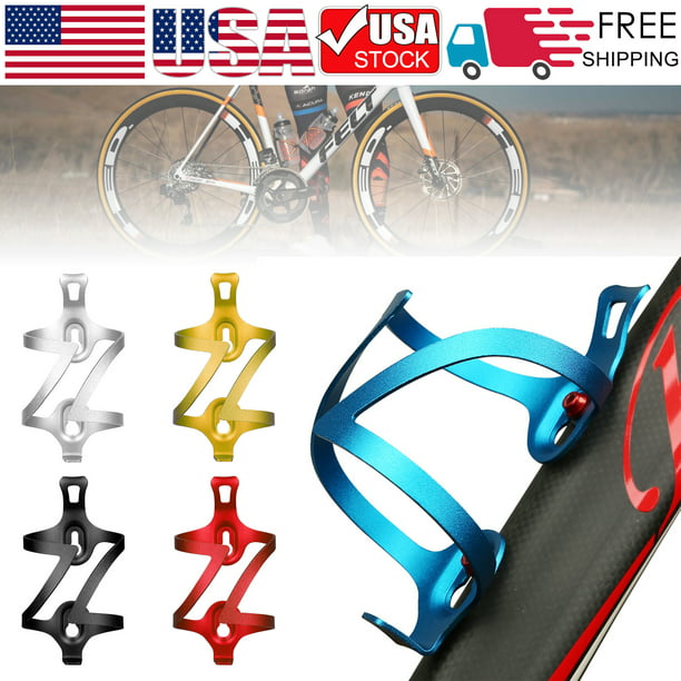 1x Mountain Bike Cycling Alloy Kettle Rack Cup Water Bottle Cage Holder Chic&#co